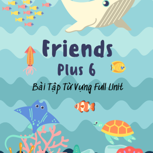 FRIENDS PLUS 6 - BÀI TẬP TỪ VỰNG HỌC KÌ 1